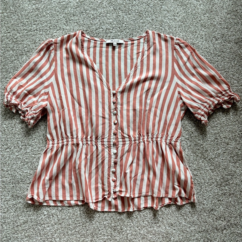 Madewell Peplum Blouse